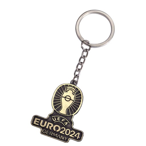 Брелок Евро-2024 с флагами Франции, Италии, Германии и Польши