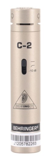 Mikrofon kondensatorowy pojemnościowy overhead Behringer C-2 Stereo 2 szt.