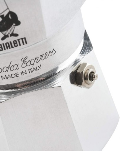 Кофеварка BIALETTI Moka Express 6 TZ Серебристый и черный