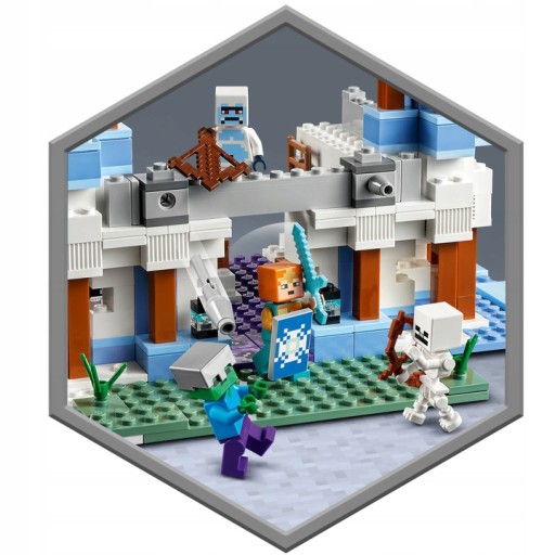 LEGO MINECRAFT 21186 ЛЕДЯНОЙ ЗАМОК