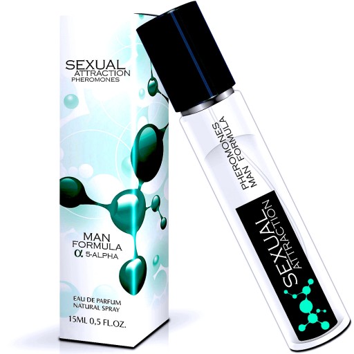 SEXUAL ATTRACTION MĘSKIE PERFUMY Z FEROMONAMI MOCNE FEROMONY FORMUŁA ALPHA