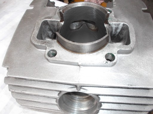 MZ ETZ 251 CYLINDER TŁOK. ZESTAW BEZ PRZEBIEGU DDR
