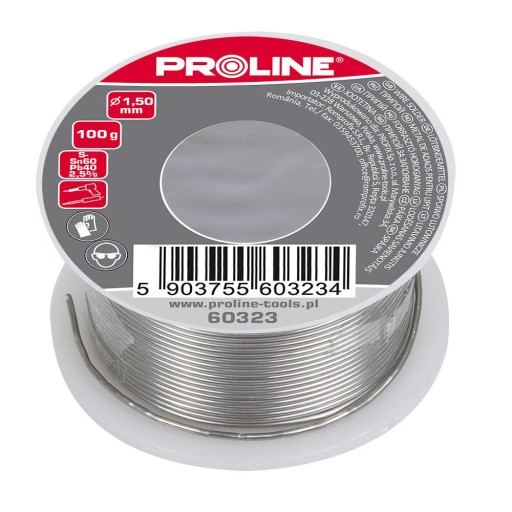 СВЯЗЫВАТЕЛЬ. 60/40/2,5% КАТУШКА FI2,50MM 100G PROLINE