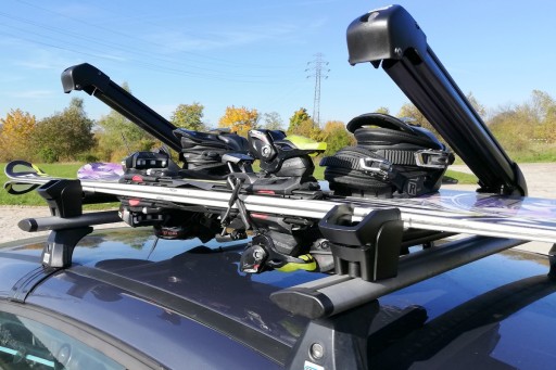 CRUZ Ski Rack Dark 6 пар лыж, крепление для лыж с замками