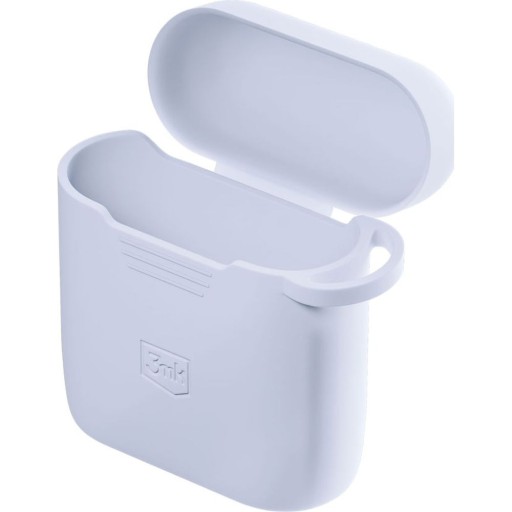 Белый чехол для наушников AirPods 2-го поколения, 3 мк.