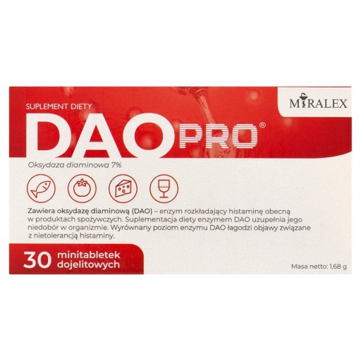 DAOPro - Непереносимость гистамина, 30 таблеток