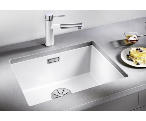 Blanco Subline 500-U granit 523436 biały+syfon