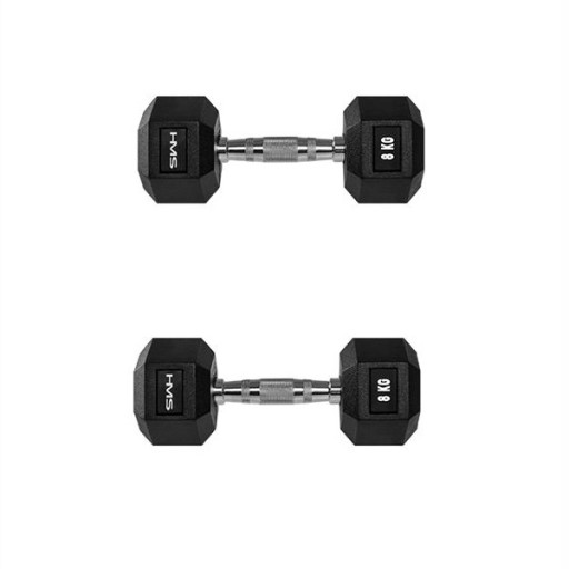 ГАНТЕЛЬ HEX PRO 8 КГ HMS.