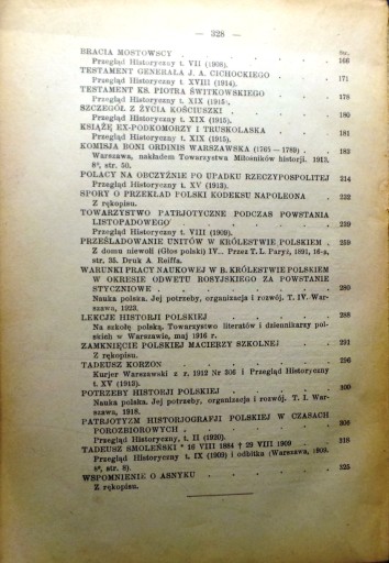 Исторические исследования, Владислав СМОЛЕНСКИЙ [G&W 1925]