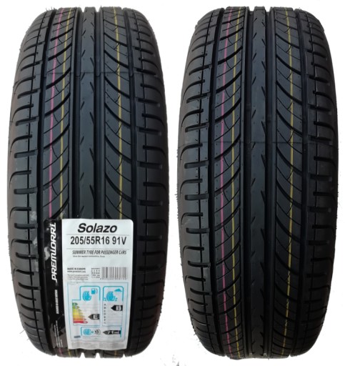 4 x 205/55R16 НОВЫЕ ЛЕТНИЕ ШИНЫ DB 70дБ ЕВРОПА 2024 г.