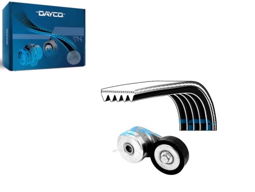 Набор Dayco KPV385 V -BELT ALFA GIULIETTA MITO FIAT 500
