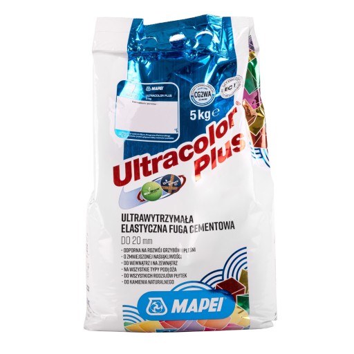 Набор для затирки MAPEI Ultracolor Plus 5 кг + силикон Mapesil AC - 174 торнадо