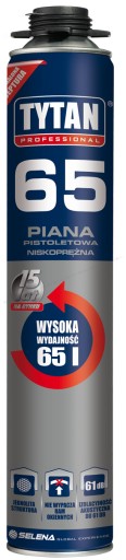 Пистолетная пена 65 TYTAN 750 мл