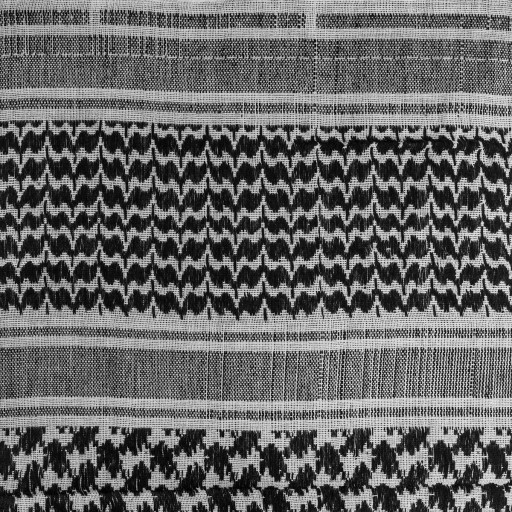 Шарф Arafatka Military Keffiyeh PLO 110 x 110 см TEXAR Белый и Черный