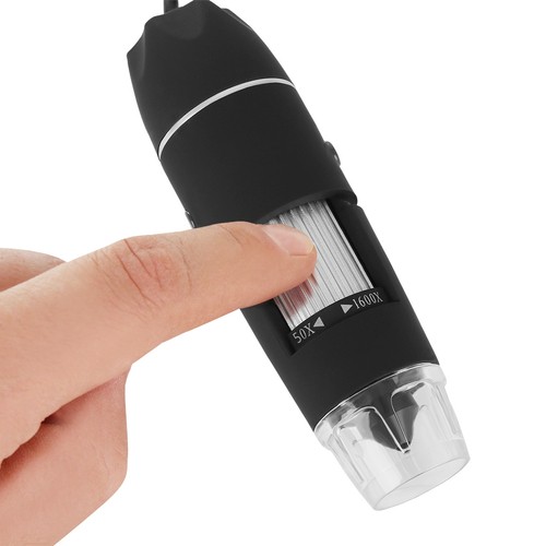 USB-микроскоп с цифровым зумом и 1600-кратным увеличением.