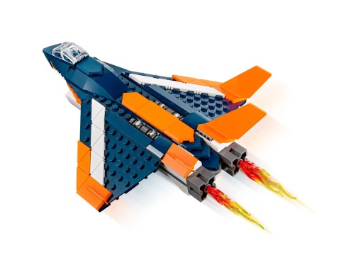 LEGO CREATOR Сверхзвуковой реактивный самолет 31126