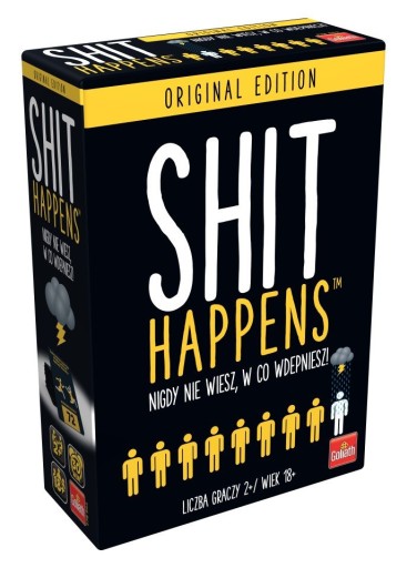Набор игр для вечеринки: игра «Shit Happens» + обмен 5 КОРОБОК + «У тебя была одна работа»