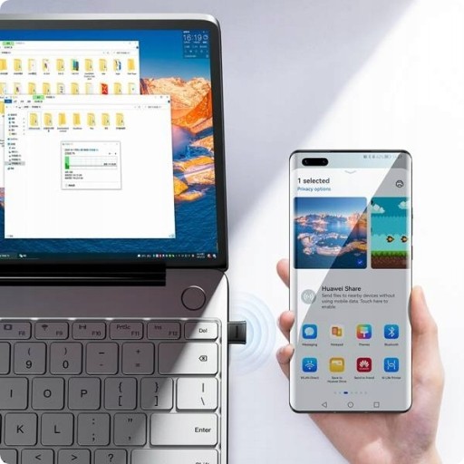 Адаптер Baseus BA04 USB-передатчик-приемник Bluetooth 5.1 для компьютера Dongl