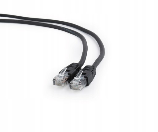 ПАТЧКОРД LAN ETHERNET КАБЕЛЬ RJ45 CAT6 UTP 0,25 М ЧЕРНЫЙ
