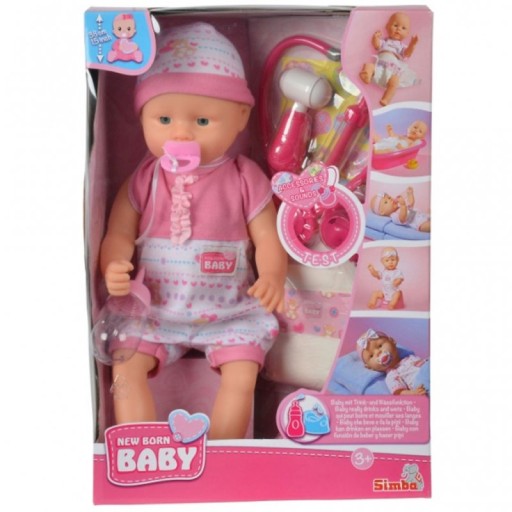 НОВАЯ КУКЛА BABY BORN ПИТЬ 30 СМ + АСС. СИМБА