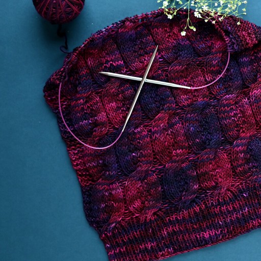металлические проволоки на веревке 120 5,00 KNITPRO NOVA