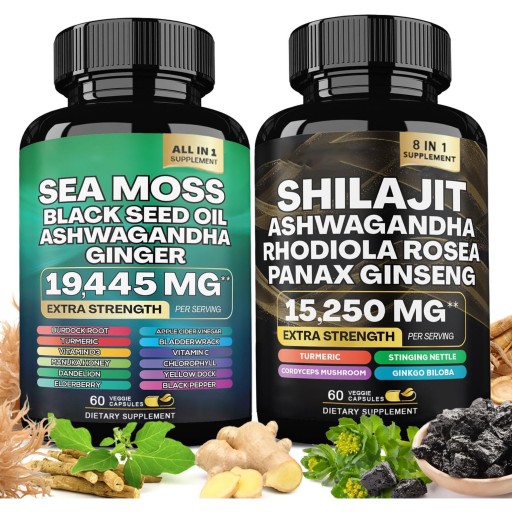 Комплекс Dynamic Vitality: мультивитамины с морским мхом и мощное мумие