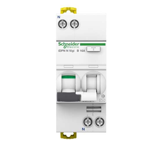 Устройство защитного отключения 230 В IP20 16 А 1N-полюсный A9D56616 SCHNEIDER