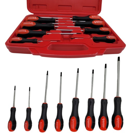 Набор отверток TORX T8-T40 8 шт. Quatros