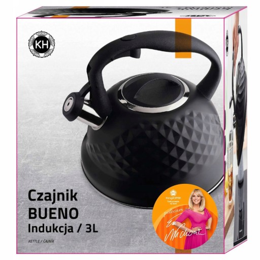 Традиционный чайник Konighoffer из черной стали 3л