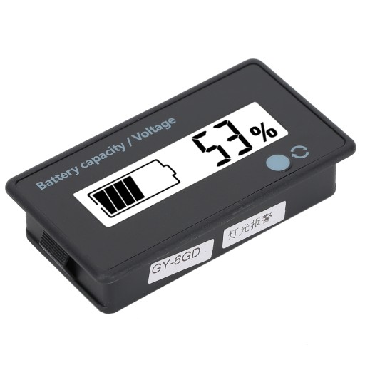 ZEWNĘTRZNY WYŚWIETLACZ LCD DO AKUMULATORÓW