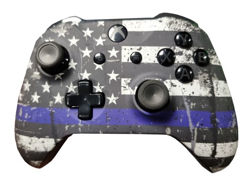 30. ПАНЕЛЬ КОНТРОЛЛЕР XBOX ONE SERIES S X PC CUSTOM ФЛАГ США + РЕЗИНОВЫЕ РУЧКИ