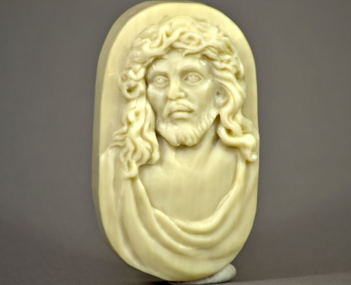JEZUS FORMA SILIKONOWA DO MYDŁA GIPSU BAZA MYDLANA