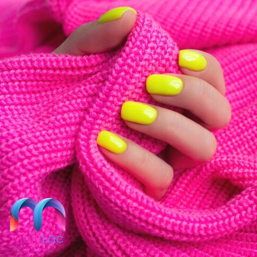 Гибридный лак для ногтей MaluLac NEON #1034