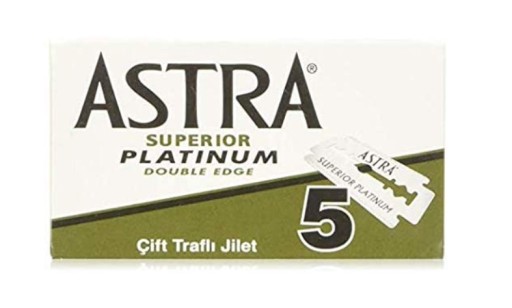 Бритвенные лезвия Astra Superior Platinum, 100 шт.