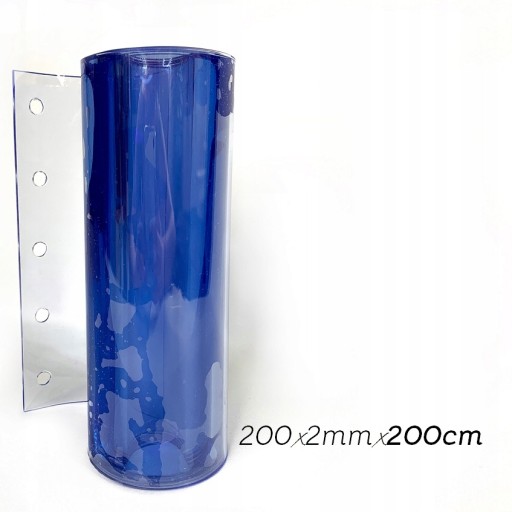 FOLIA PVC PAS KURTYNY KURTYNA PASKOWA 200x2mm
