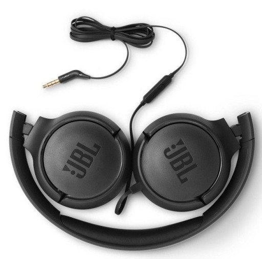 Накладные наушники JBL Tune 500 Черный микрофон