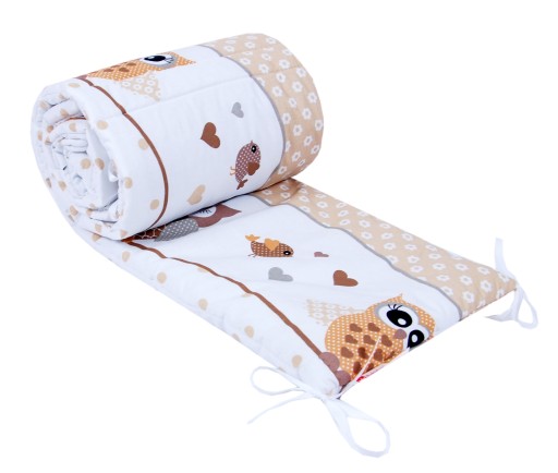 BabyLux OCHRANIACZ DWUSTRONNY 180X30 CM NA SZCZEBELKI DO ŁÓŻECZKA 120x60 54