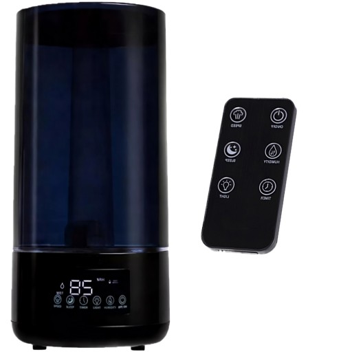 NAWILŻACZ POWIETRZA AUTOMATYCZNY AROMATERAPIA HIGROMETR 3W1 4,5L LED PILOT
