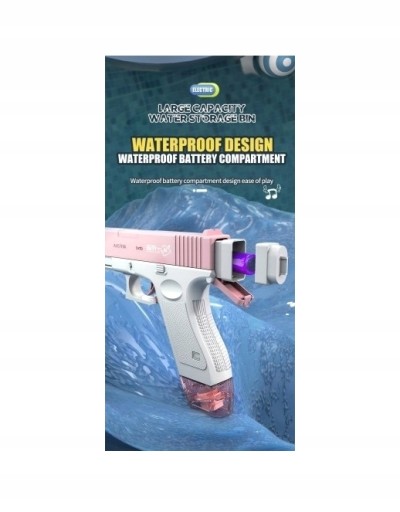 Новый водяной пистолет 2023 года, электрический пистолет Glock