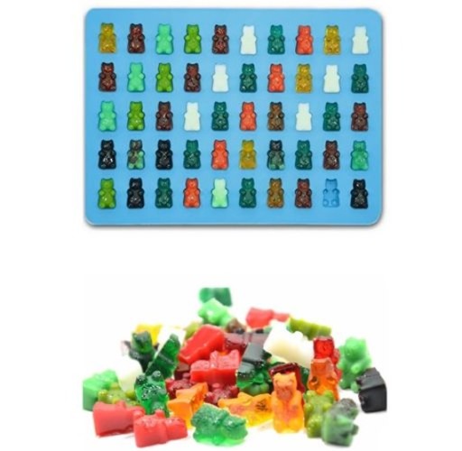 Форма для льда BEARS JELLY BEARS с пипеткой GUMISIE