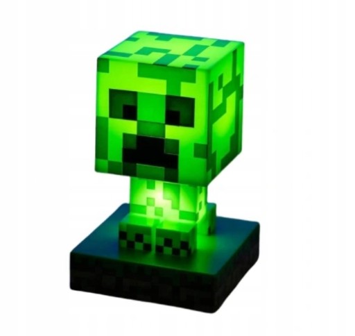 Лампа Minecraft Creeper Icons / Лицензионный продукт Paladone