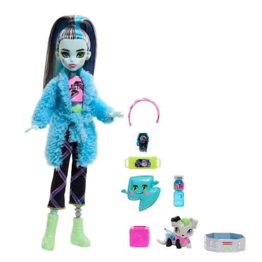 Monster High: Пижамная вечеринка, кукла Фрэнки Штейн