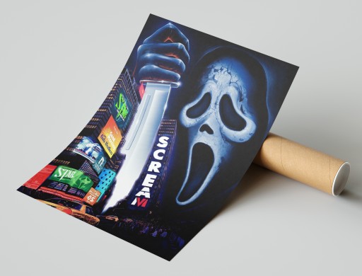 Scream Vi Плакат фильма Scream 6 (2023) 91.5x61см #138