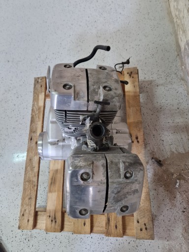 YAMAHA XV 125 VIRAGO 97-04 ДВИГАТЕЛЬ ПОЛНАЯ РАБОТА.