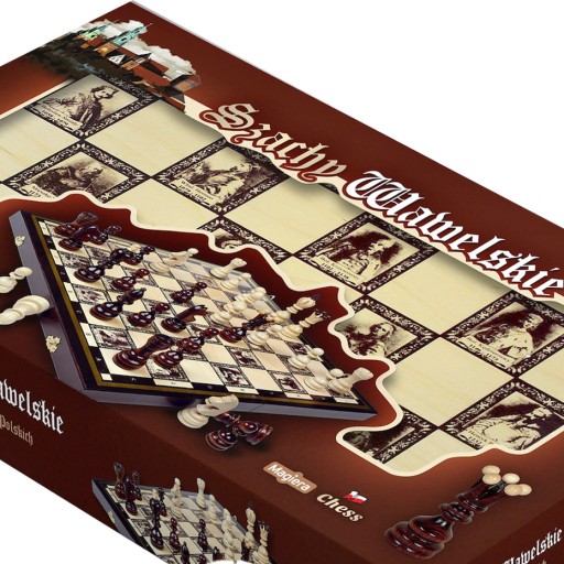 НАБОР ДЕРЕВЯННЫХ КЛАССИЧЕСКИХ КОРОЛЕВСКИХ ШАХМАТОВ 43x43