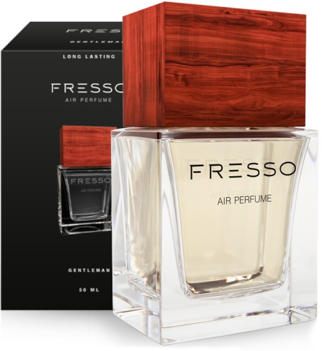 АВТОМОБИЛЬНЫЙ АРОМАТ FRESSO GENTLEMAN 50 МЛ + КУЛОН + КАРТОЧКА