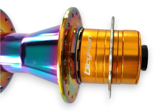 ADAPTER REDUKTOR ZAMIAST KASETY BICYKLON SINGLE SPEED KIT 13T - ZŁOTY