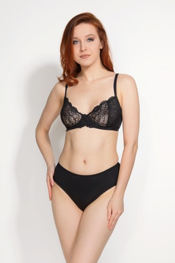 Mitex Ona zabudowane figi modelujące czerń XXL