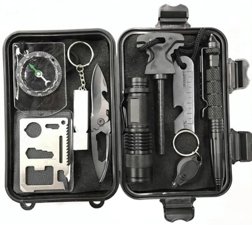 НЕОБХОДИМЫЙ НАБОР ВОЕННОГО ТУРИСТА SURVIVAL SURVIVAL 10IN1 AG772A