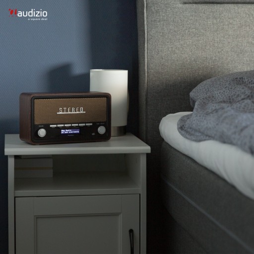 Ретро радио для домашнего офиса DAB FM- 50 Вт